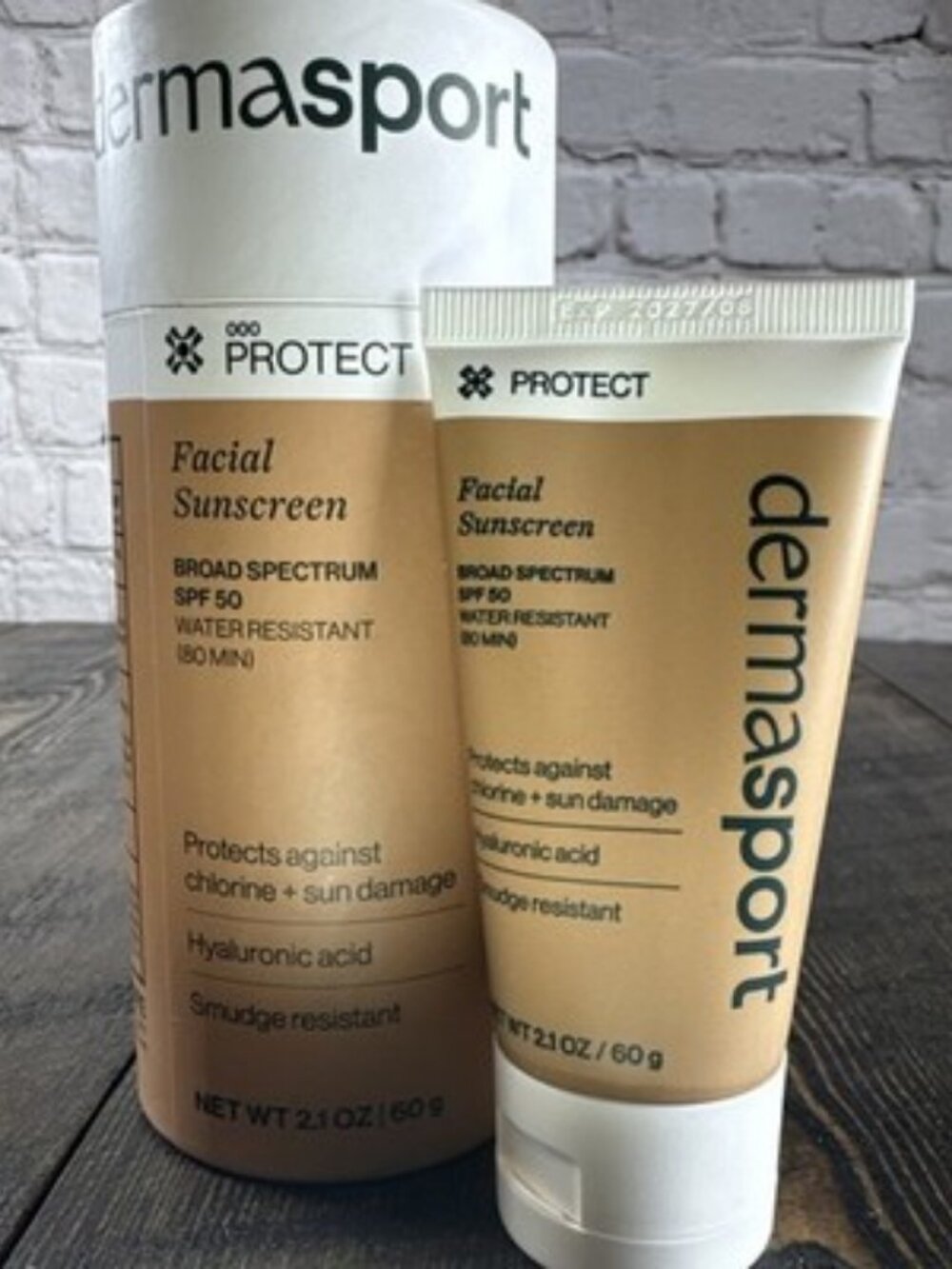Dermasport SPF 50 Facial Sunscreen Lotion‎ Broad Spectrum 80 Min Water Resistant